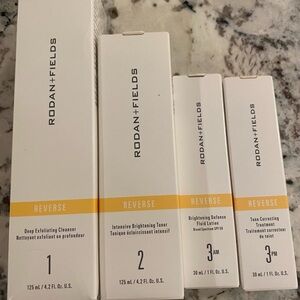 Rodan + Fields Reverse Skincare Collection - White and Gold